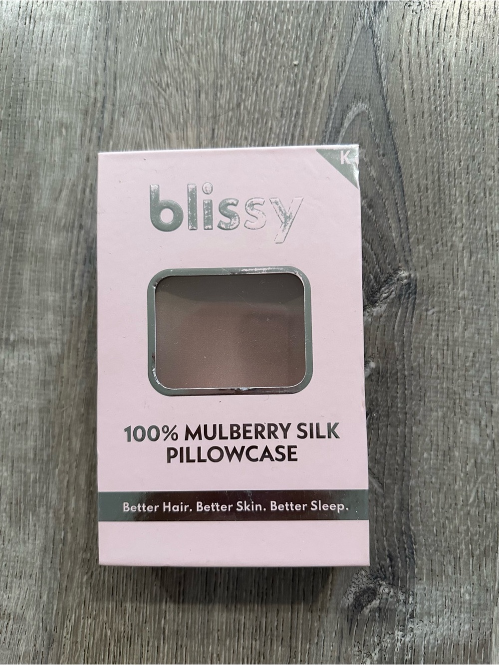 Blissy Mulberry Silk Pillowcase - Blush Pink